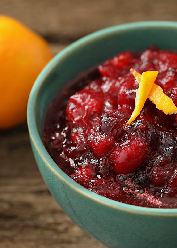 photo of completed Cranberry Orange Sauce recipe